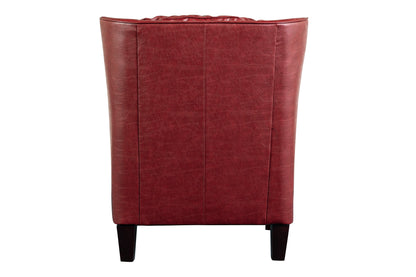 GARNETT RED ACNT CHAIR