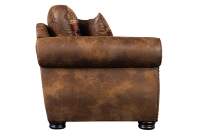 PINECREST BROWN LOVESEAT