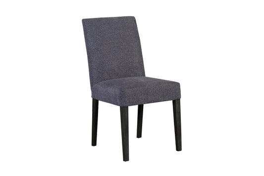 ENNA GRY/BLK DINING CHAIR 2PK