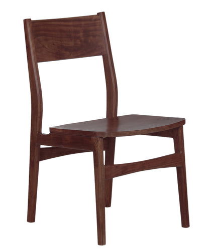 PORTOLA WALNUT DINING CHAIR 2P