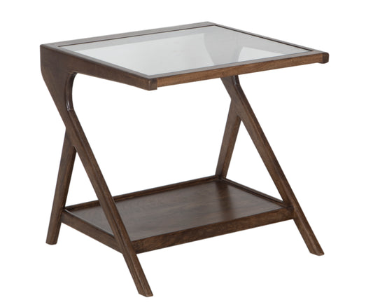 CANBERRA WALNUT END TABLE
