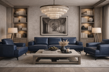 PIRELLI BLUE SOFA
