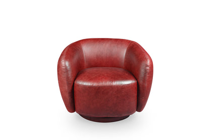 GARFIELD RED SWIVEL CHAIR
