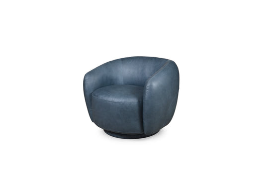 GARFIELD BLUE SWIVEL CHAIR