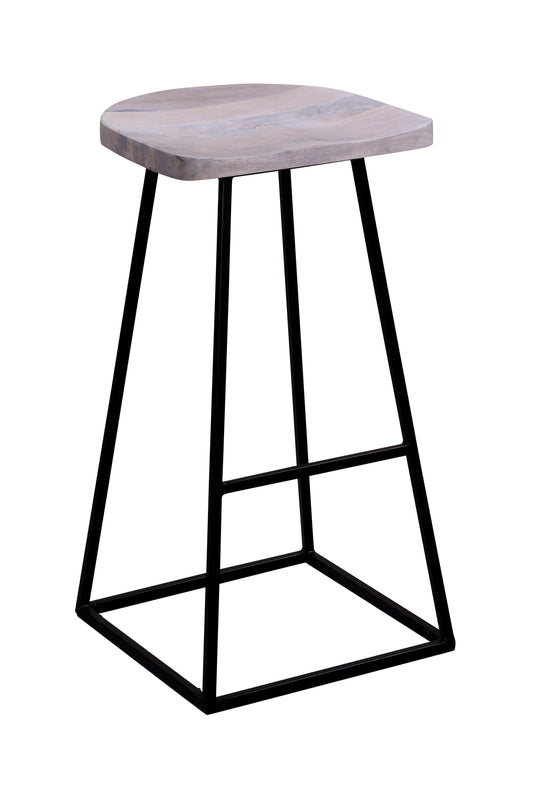 CLEMENT WHITE BAR STOOL