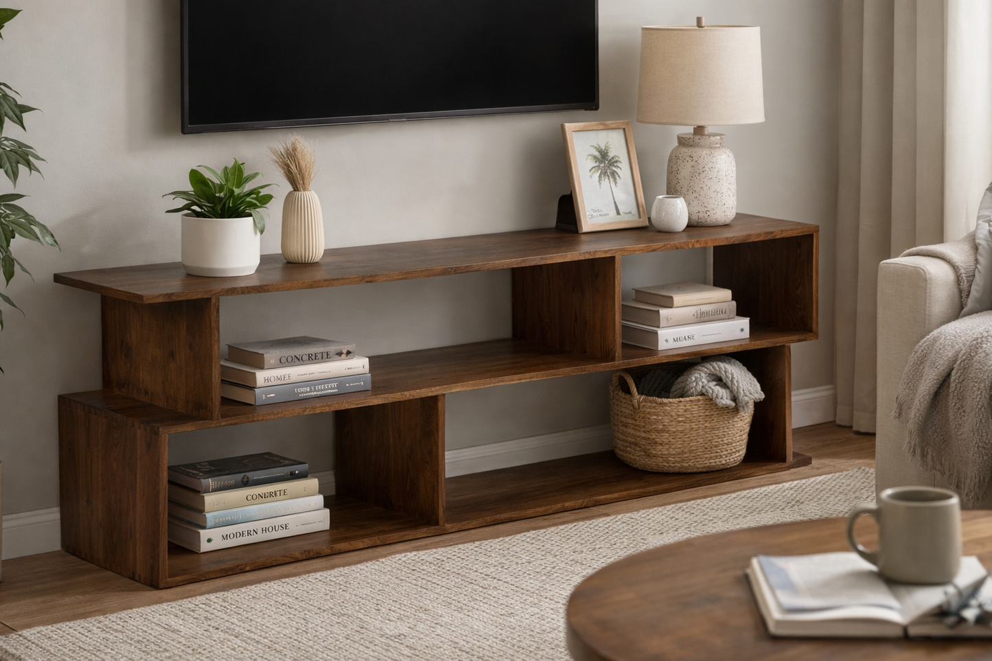 PORTOLA WALNUT TV STAND