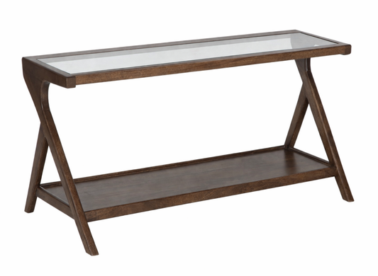CANBERRA WALNUT CONSOLE TABLE
