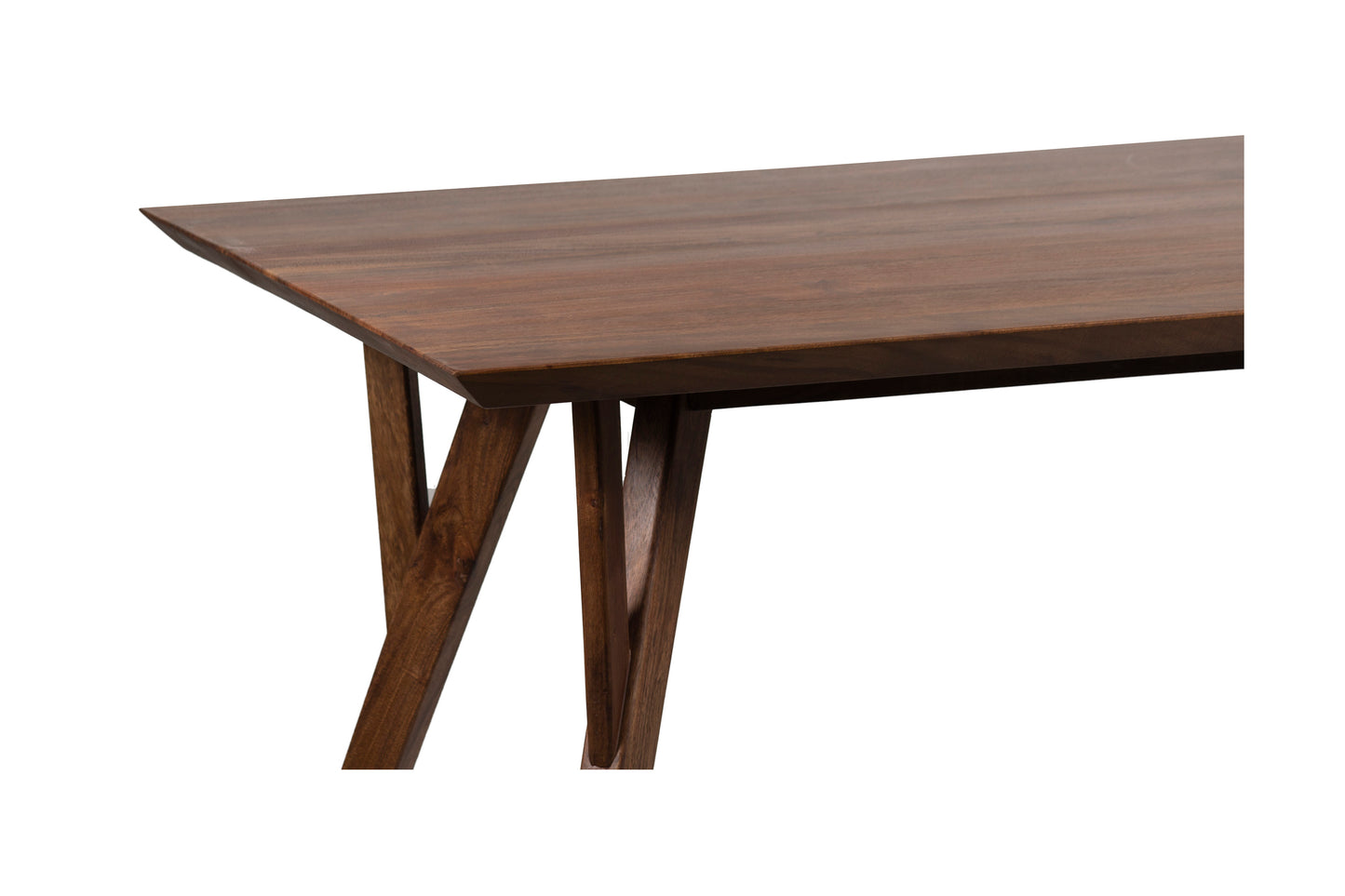 PORTOLA WALNUT DIN TABLE RECT