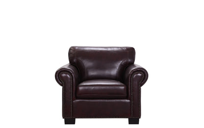 CASSIDY BURGUNDY CHAIR