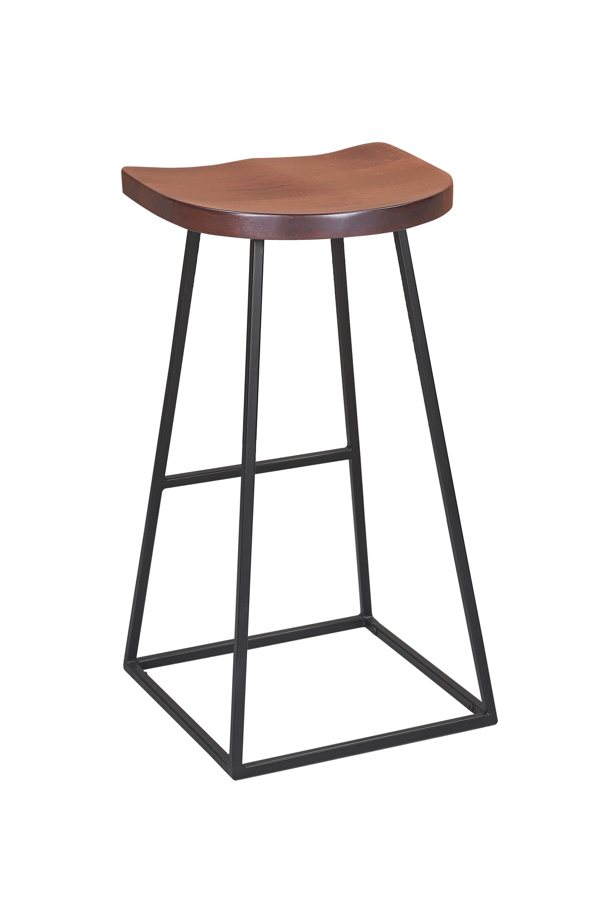 CLEMENT WALNUT BAR STOOL