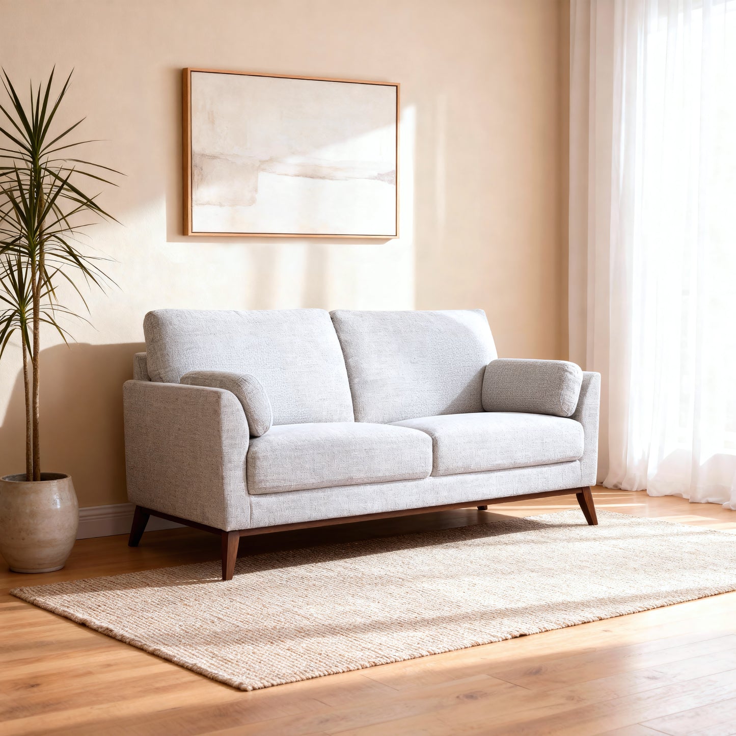 FLANDERS WHITE LOVESEAT