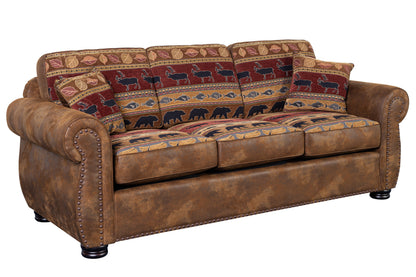 PINECREST BROWN SOFA