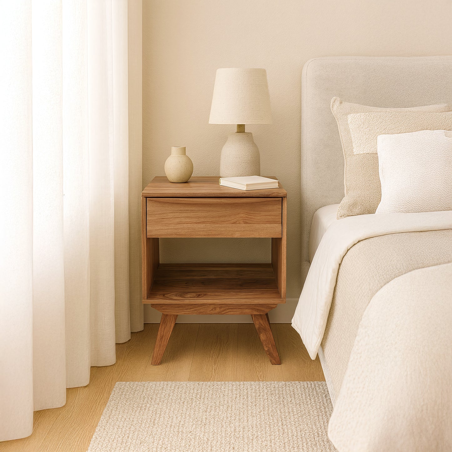 FUSION NATURAL NIGHTSTAND