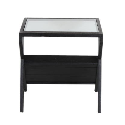 CANBERRA BLACK END TABLE