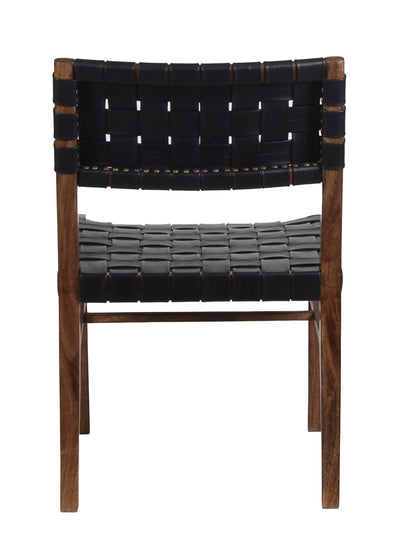 KIER BLACK DINING CHAIR 2PK
