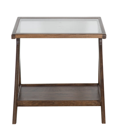 CANBERRA WALNUT END TABLE