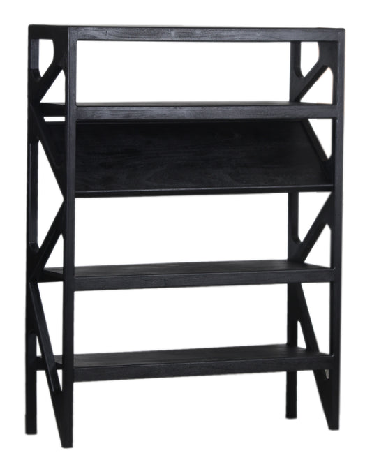 CANBERRA BLACK BOOKCASE
