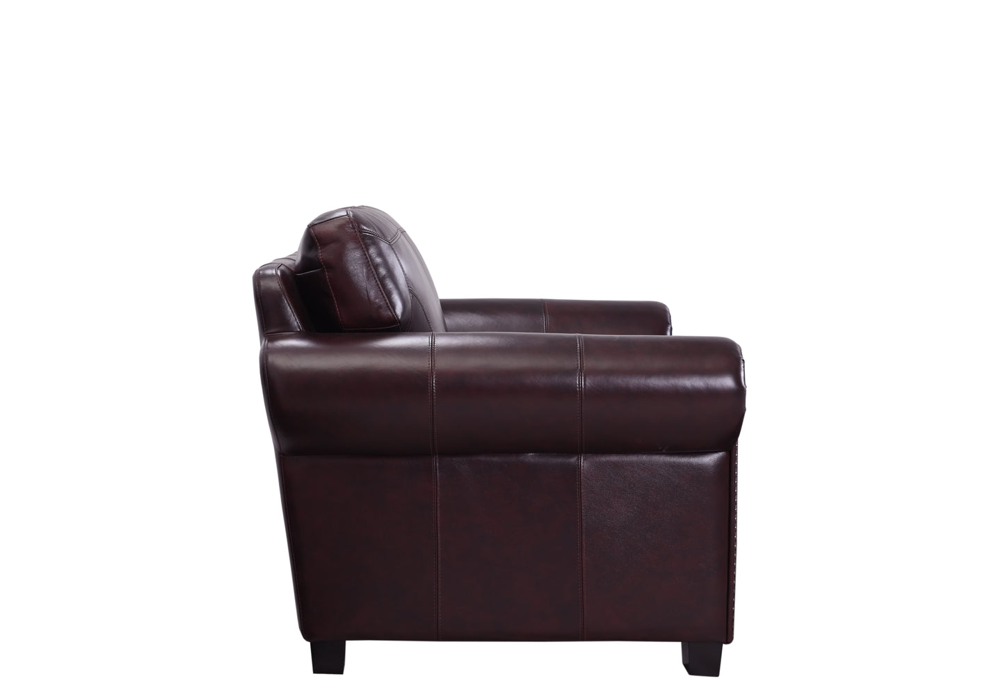 CASSIDY BURGUNDY LOVESEAT