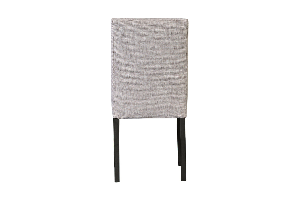 ENNA TAN/BLK DINING CHAIR 2PK