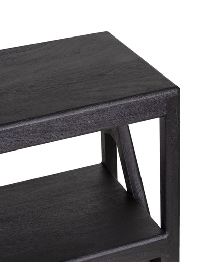 CANBERRA BLACK TV STAND