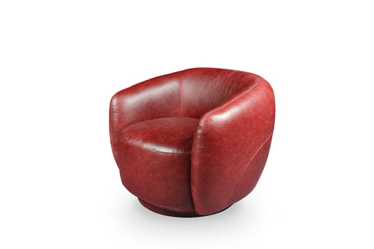 GARFIELD RED SWIVEL CHAIR