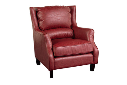 GARNETT RED ACNT CHAIR