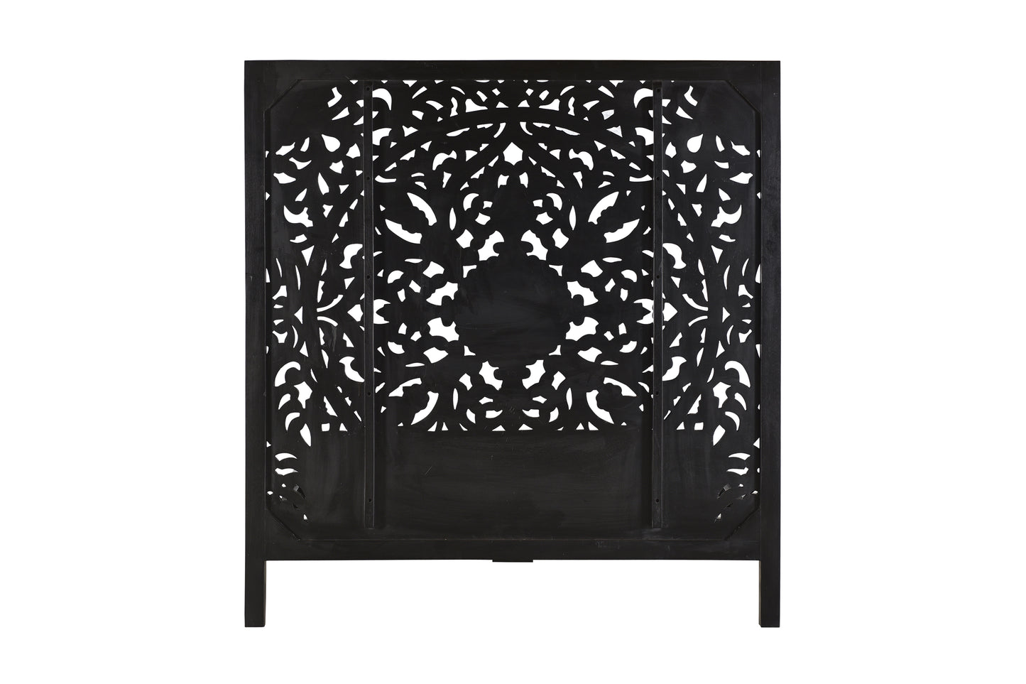 BALI BLACK QUEEN BED