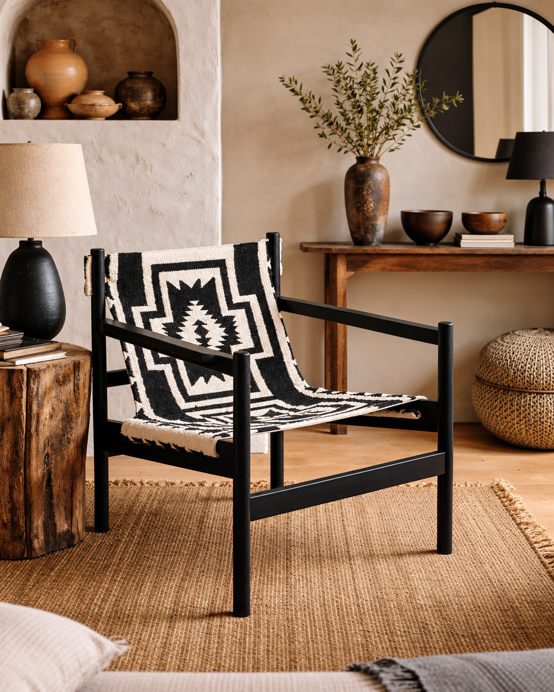 NOLAN BLACK ACNT CHAIR