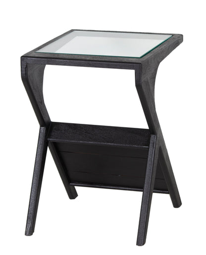 CANBERRA BLACK RECLINER TABLE
