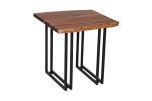 Manzanita Harvest End Table with Different Bases, VCS-ET23H