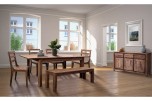 Urban Sheesham Wood 72" Dining Table With 24" Butterfly Extension by Porter Designs, designed in Portland, Oregon