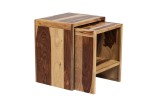 Sheesham Accents Nesting Tables by Porter Designs, designed in Portland, Oregon