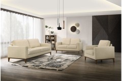 Oakley Cream Sofa, Loveseat & Chair, SWU4038