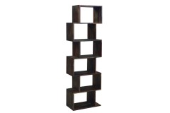 Fall River Obsidian 6 Tier Bookcase, HC4880S01